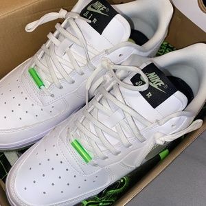 Glow in the dark Air Force 1’s, Have A Nike Day